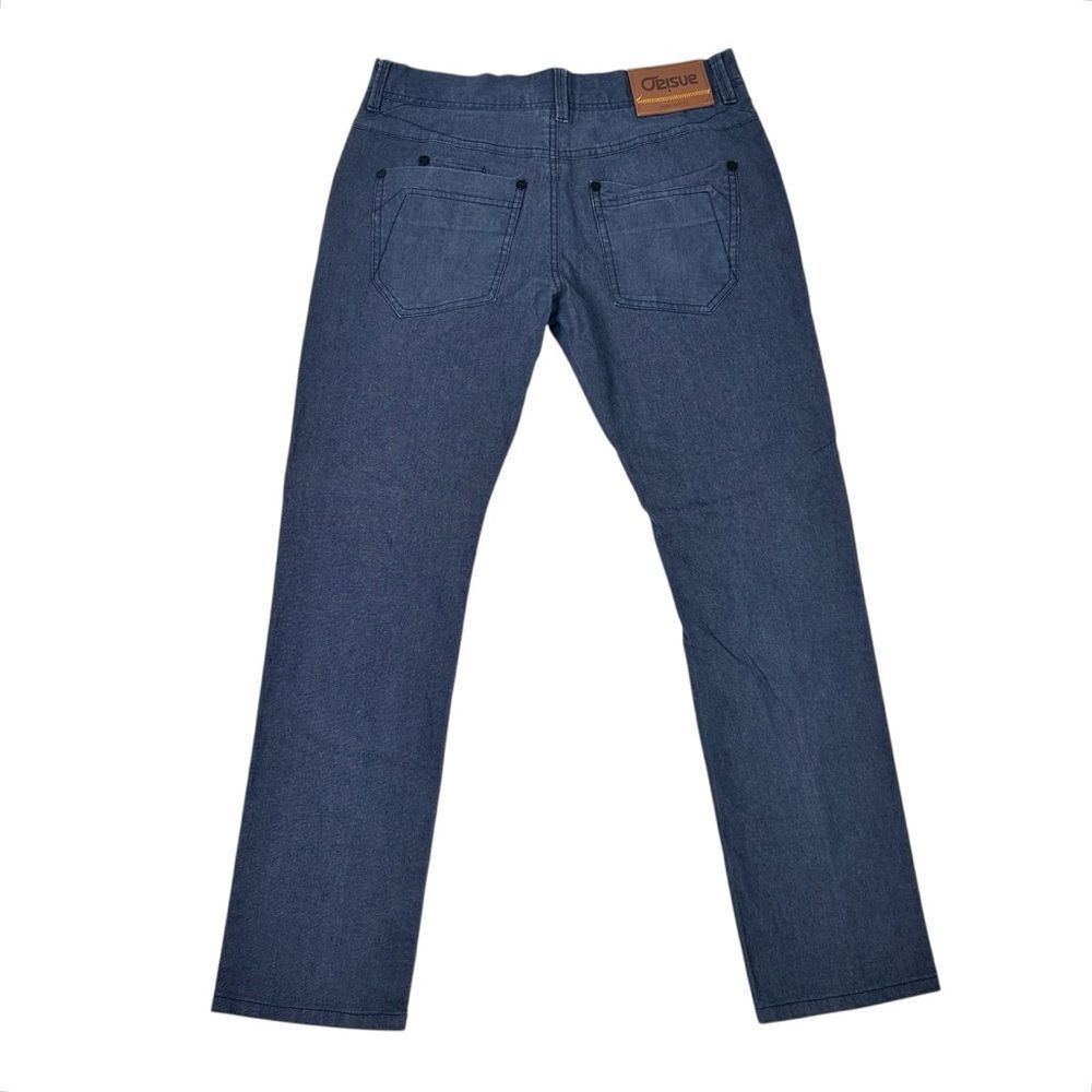 ORISUE RETHINK DENIM JEAN Blue Medium Wash Sz 34 X 33 Slim Classic Jeans
